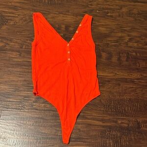 Red/Orange Bodysuit